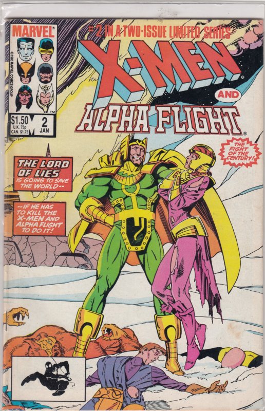 X-Men/Alpha Flight #2 (1986)