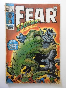 Adventure into Fear #3 (1971) GD/VG Condition! 2 in cumulative spine split