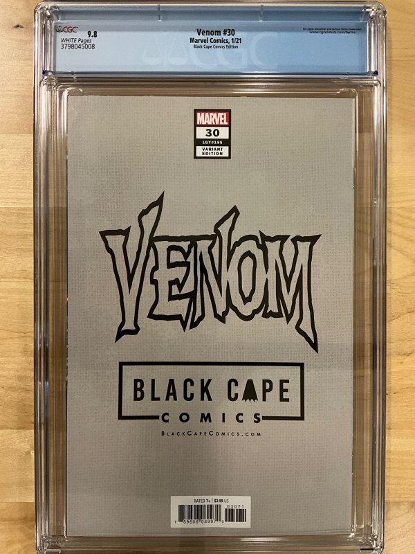 Venom #30 Mayhew Cover A (2021) CGC 9.8