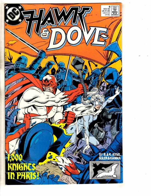 Lot Of 10 Hawk & Dove DC Comic Books # 1 2 3 4 5 6 7 8 9 10 PP14