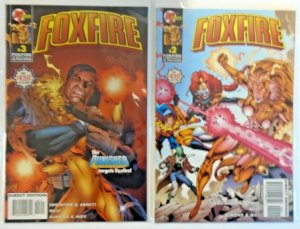 *Foxfire 1-4 (1996 Malibu) #1 (2 covers), 2-4.   (5 books)