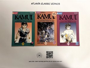 3 Kamui Indie Comic Books#17 18 19 85 JS10