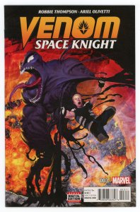 Venom: Space Knight #3 Flash Thompson 1st Iqa 1st Pik Rollo NM
