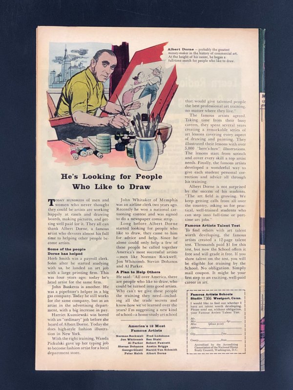 Tales to Astonish #61 (1964) 1st Appearance of Major Glenn Talbot