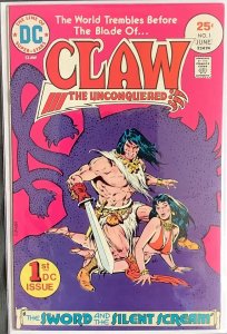 Claw the Unconquered #1 (1975, DC) VF+