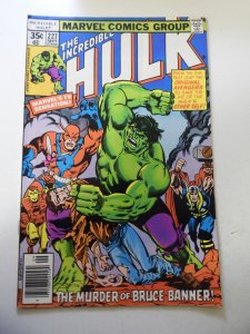 The Incredible Hulk #227 (1978) FN Condition