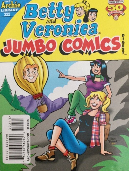 Betty and Veronica (Jumbo Comics) Double Digest #322 VF/NM ; Archie | Hot Air Ba