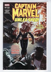 ?CAPTAIN MARVEL #22 (2020) NM 1st Print Horror Variant 1st app Sora Fantomex