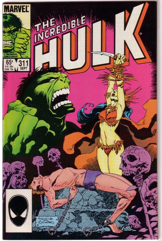 Incredible Hulk   vol. 1   #311 FN Mantlo/Mignola