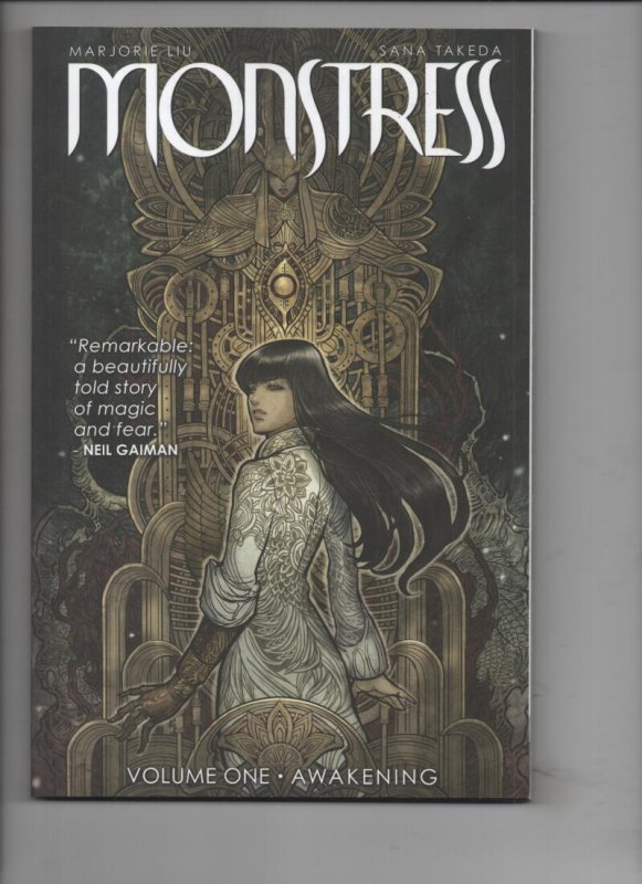 MONSTRESS, TPB, GN, NM, 2nd, Marjorie Liu, Sana Takeda, Awakening