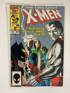 The Uncanny X-Men #210 Direct Edition 6.0 FN (1986)