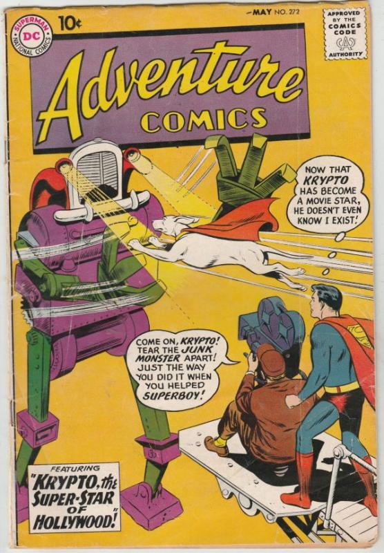 Adventure Comics #272 (May-60) VG+ Affordable-Grade Superboy