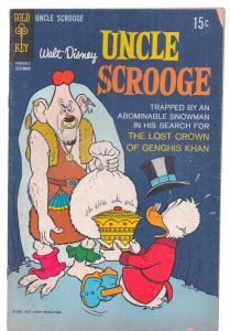 Uncle Scrooge #84 (1969)