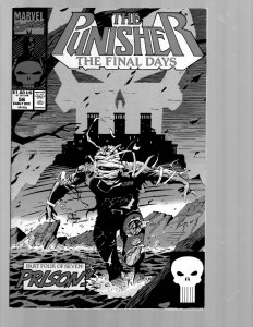 12 Marvel Comic Books The Punisher # 44 55 56 57 58 59 60 61 62 65 68 69 J418