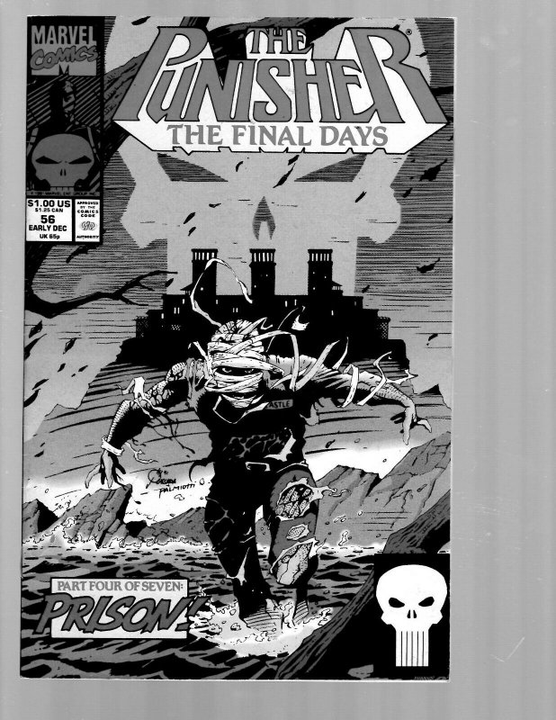 12 Marvel Comic Books The Punisher # 44 55 56 57 58 59 60 61 62 65 68 69 J418