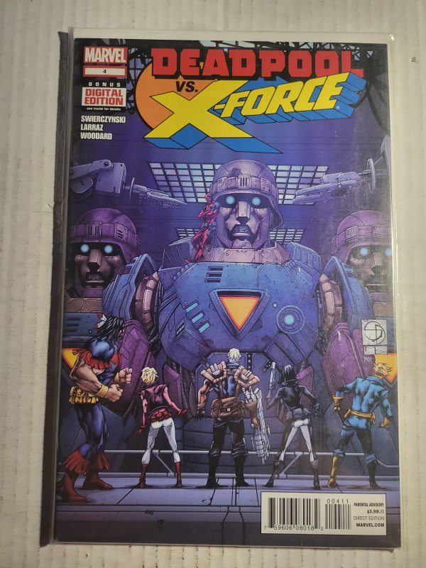 Deadpool vs. X-Force #1 through 4 (2014) Complete
