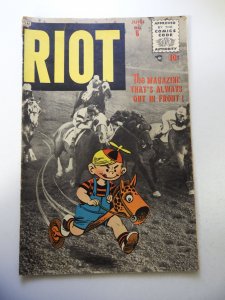Riot #6 (1956) VG Condition 1 spine split