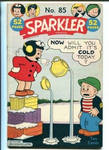 SPARKLER #85 1949-UNITED FEATURES-NANCY-BUSHMILLER-TARZAN-VAMPIRE'S WEB-fn/vf