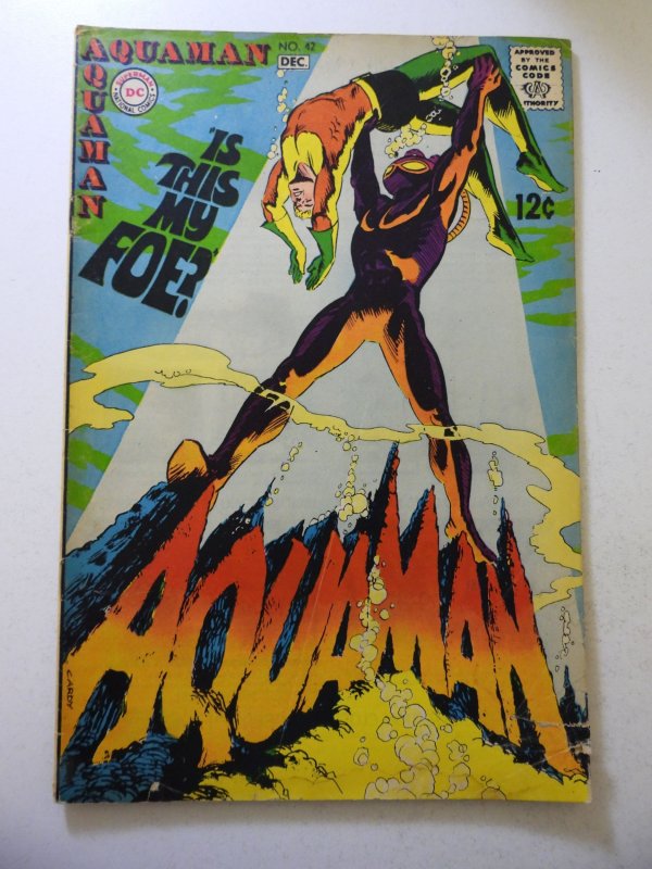 Aquaman #42 (1968) VG Condition moisture stains