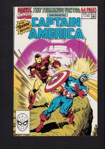 Captain America Annual #9 - SIGNED BY MARK BAGLEY! (8.5/9.0) 1990