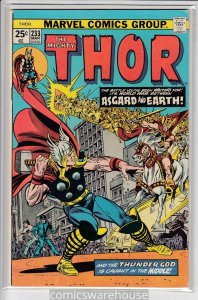 THOR (1966 MARVEL) #233 FN+ A09330