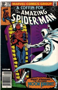 Amazing Spiderman #220 VINTAGE 1981 Marvel Comics Moon Knight