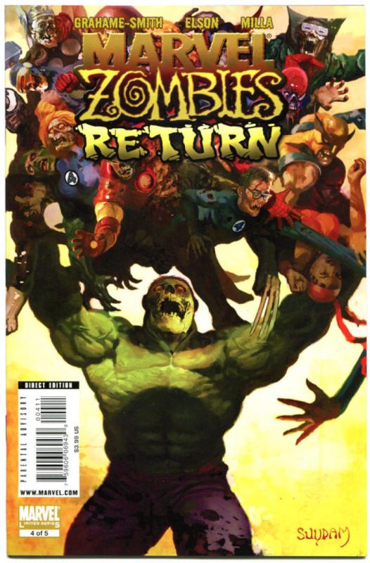 MARVEL ZOMBIES Return #1 2 3 4 5, NM, Spider-man,2009, more MZ horror in store