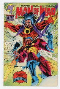 Man of War #2 Malibu FN