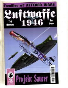 Lot Of 10 Luftwaffe 1946 Antarctic Press Comic Books # 1 2 3 4 5 6 7 8 9 10 FM8