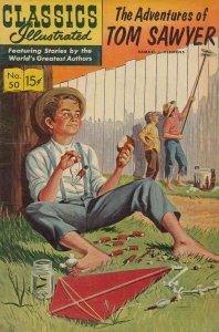 Classics Illustrated (Gilberton) #50 (13th) FN ; Gilberton | Tom Sawyer HRN 166