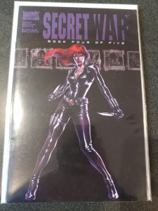 SECRET WAR #4 BLACK WIDOW DELL OTTO COVER