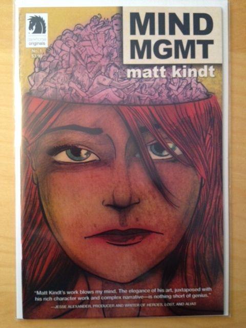 MIND MGMT 1 - 24, 26, 29-33 NEW MGMT 1, 1ST PRINTS, KINDT, RIDLEY SCOTT