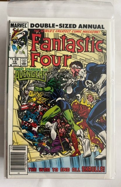 Fantastic Four Annual #19 NEWSSTAND EDITION