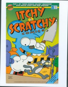 Itchy & Scratchy Comics #3 (1994) insert card intact
