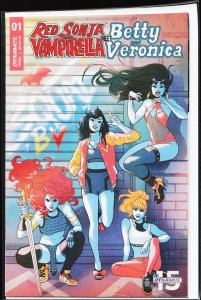Red Sonja and Vampirella Meet Betty and Veronica #1 Cover D (2019) Vampirella