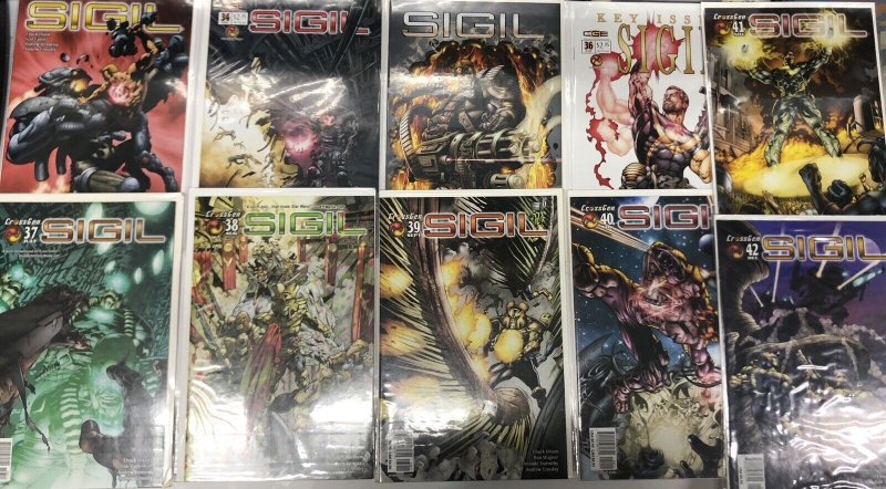 Sigil (200) Set Issue # 1-42 Crossgen Comics • Barbara Kesel • Ben Lai •Quintana