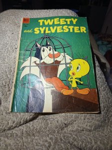 TWEETY and SYLVESTER 1953 Dell Four Color comics 489(#2) golden age cartoon