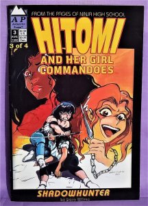 HITOMI and HER GIRL COMMANDOES #3 Shadowhunter (Antarctic, 1992) Manga 