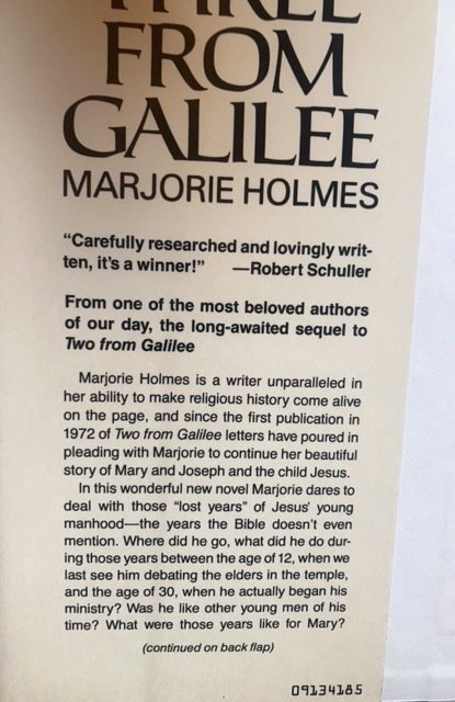 Three from Galilee, HOLMES, 1985HCDJ