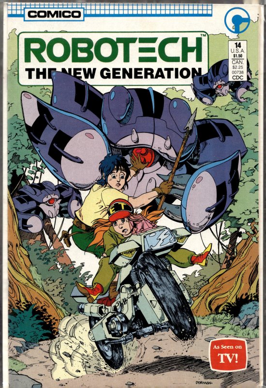 Robotech: The New Generation #14 (1987) Robotech