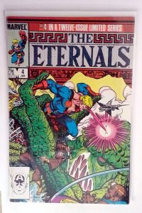 Eternals #4 (1985) Marvel 7.5 VF- Ikaris 1st Print Comic Book