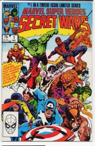 Marvel Super Heroes Secret Wars #1 (1984) [Key Issue]