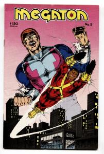 Megaton #5-first ROB LIEFELD art-Comic Book 1986