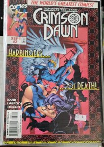 PSYLOCKE AND ARCHANGEL crimson dawn  # 2 1997 MARVEL   X MEN HARBINGERS OF DEATH