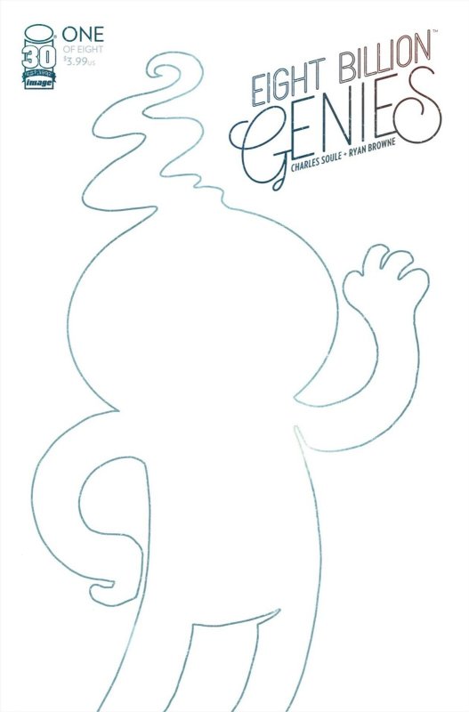Lcsd 2022 Eight Billion Genies #1 Sketch Image Comics Comic Book