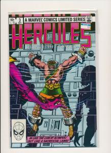 Marvel Comics Mini Series of 4-HERCULES PRINCE OF POWER #1-#4 F/VF 1982 (PF470) 