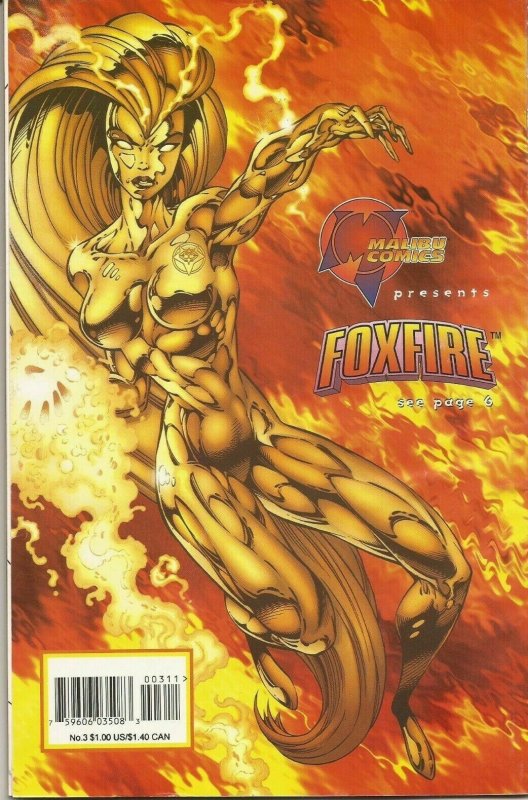 Marvel Vision #3 Marvel Comics Newsstand March Mar 1996 (VF)