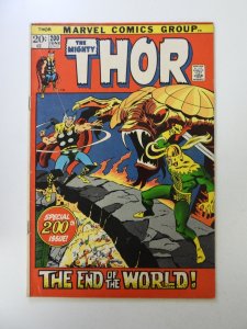 Thor #200 (1972) VG condition moisture damage