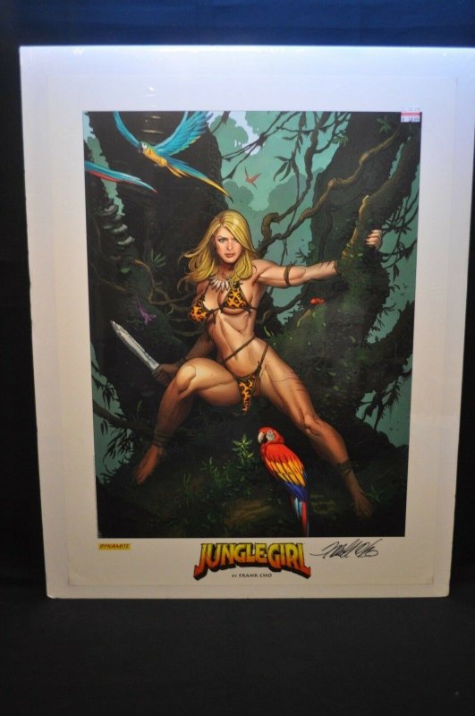 Jungle Girl By Frank Cho Signed WH