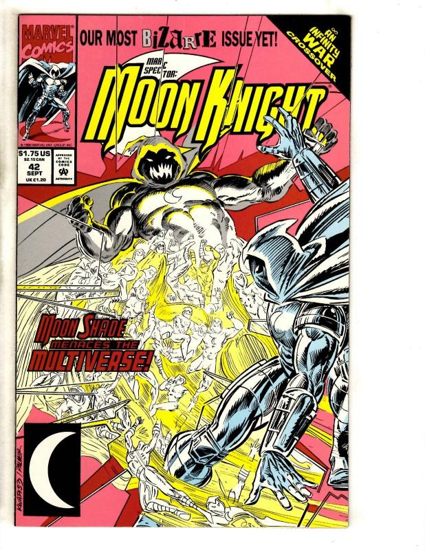 Lot Of 11 Moon Knight Marvel Comic Books #41 42 (2) 43 44 45 46 47 48 49 50 CR41